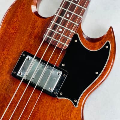 Gibson EB-4L Long Scale 4-String Bass Guitar 1973 - Cherry image 6