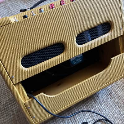 Tweed Deluxe 5E3, TAD, solid cab, Jensen 1x12" image 10