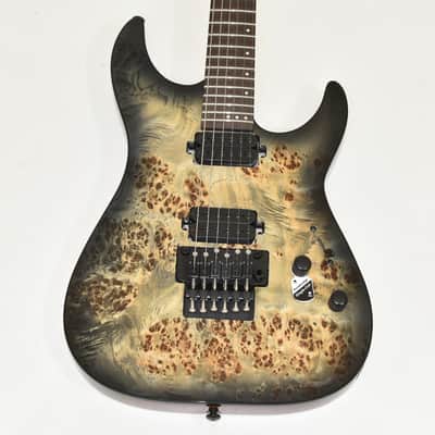 Schecter C-6 Pro FR Electric Guitar Charcoal Burst B-Stock 1698 image 2