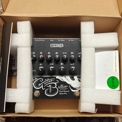 Orange Guitar Butler Dual Channel Guitar Pre 2022 - Present - Black image 1