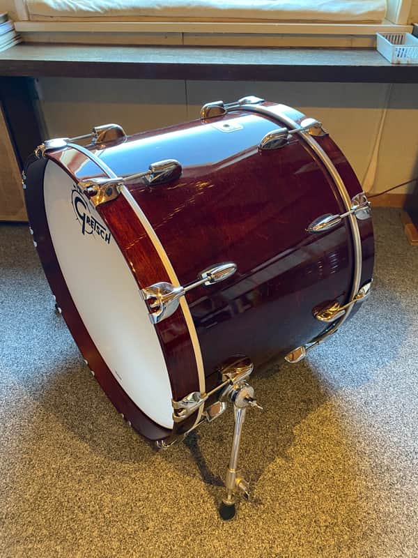 Gretsch USA Custom Bass Drum 22x22 - Walnut High Gloss (2006) image 1