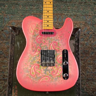 1985 Fender '69 Vintage Reissue Telecaster TL69-75 Pink Paisley made in Japan MIJ image 5