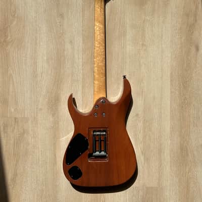 Ibanez USA Custom UCEWQM Exotic Woods 1992 - Natural image 4
