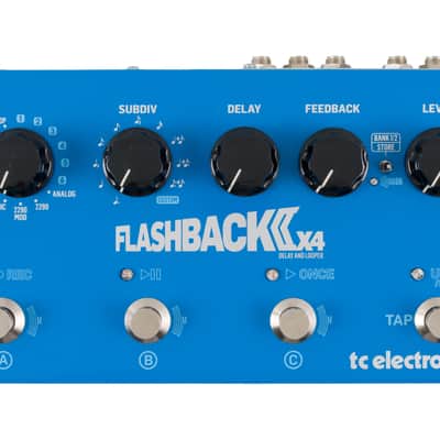 TC Electronic Flashback 2X4 Delay Pedal [USED] image 1