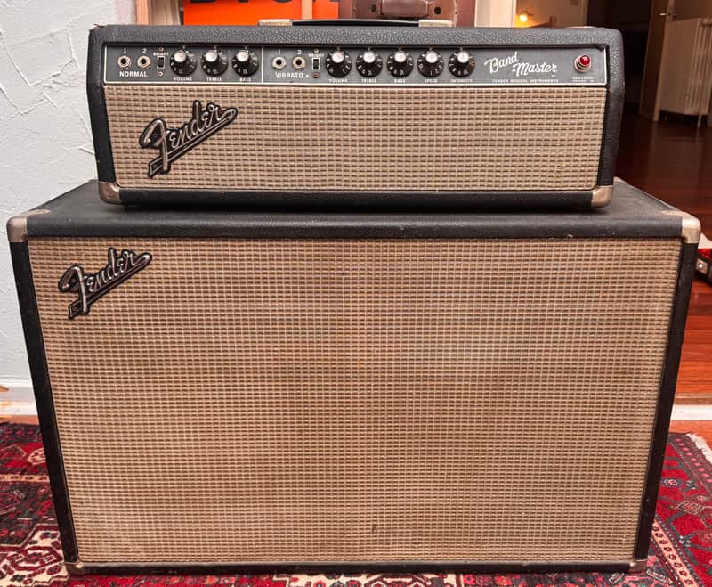 Fender Bandmaster 40-Watt 2-Channel 2x12" Piggyback Guitar Amp