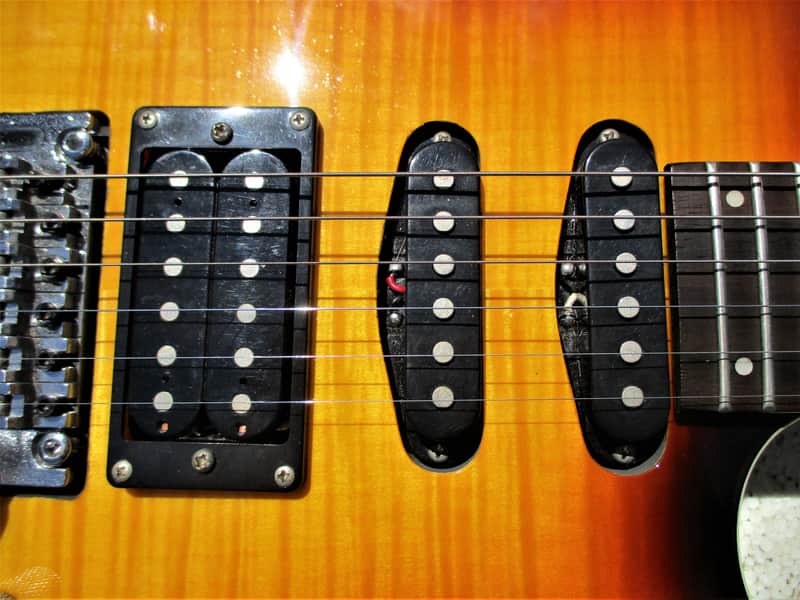 Wasburn RX-25 Guitar, 2010. Sunburst. 3 Pu's, Licensed Floyd | Reverb