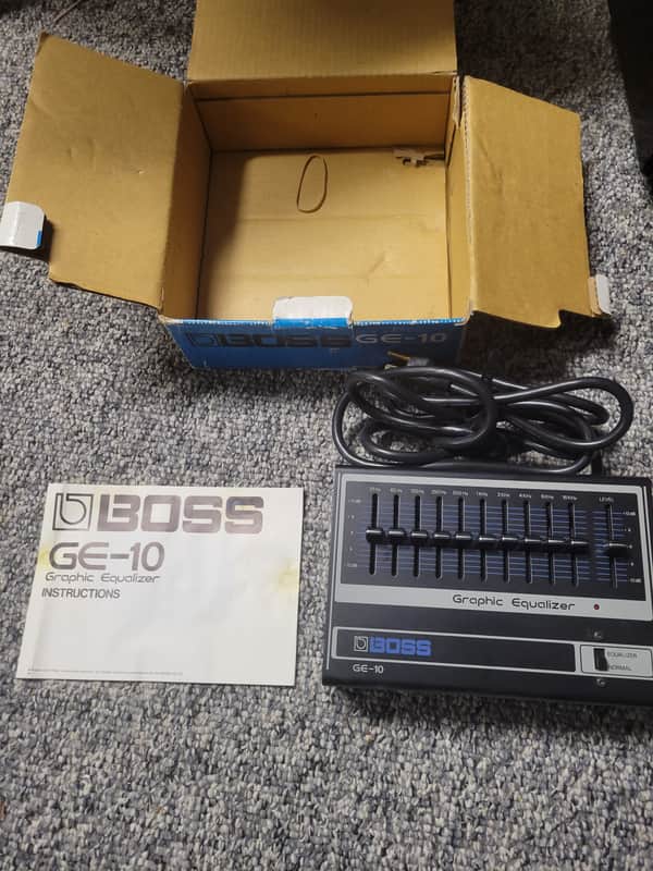 Boss GE-10 Graphic EQ | Reverb