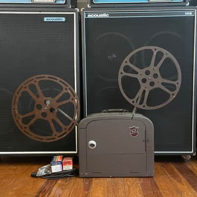 Bell & Howell No. 185 Filmosound Amp + Projector - 8 Ohm AlNiCo 6" Speaker - 1940's/1950's Made In USA image 5