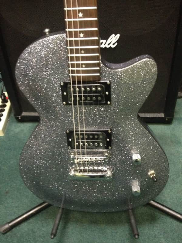 Daisy Rock Guitar DRG Rock Candy Platinum Sparkle Platinum | Reverb