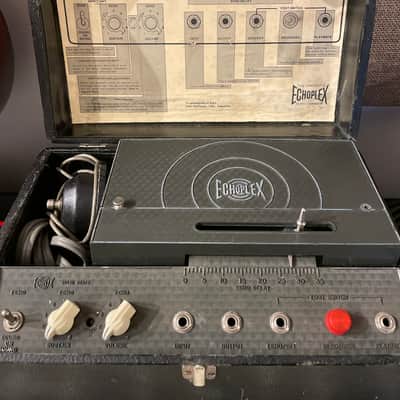 Clean Refurbished Maestro Echoplex EP-3 Solid State tape delay with lid and pedal! image 15