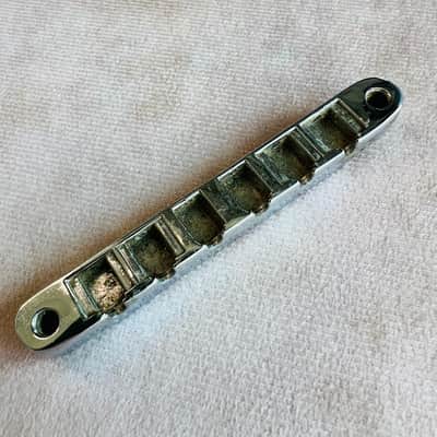 Gibson ABR-1 Bridge Base Patent Number w/ Foundry Mark 1966-1970 - Chrome image 7