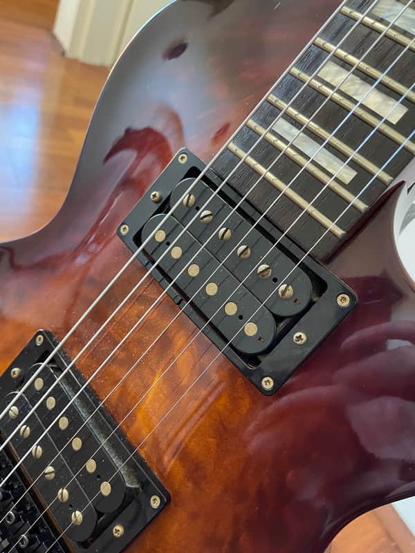 Edwards by ESP E-LP QT Les Paul Type with Schaller Floyd Rose | Reverb