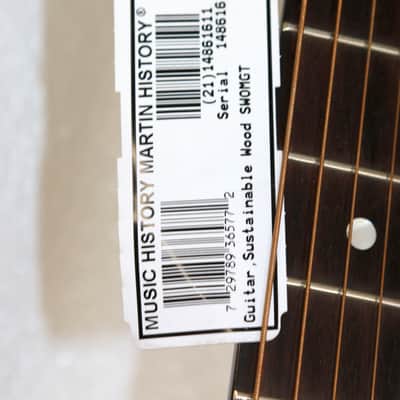 Martin Martin SWOMGT Sustainable Wood Series Orchestra Acoustic Guitar W/CASE image 7