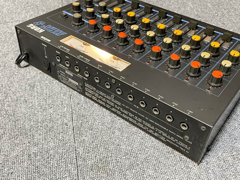 KORG KMX-8 ビンテージ　アナログミキサー Korg KMX-8 (JRC 4558DD opamp) Vintage Line Mixer 8channel | Reverb