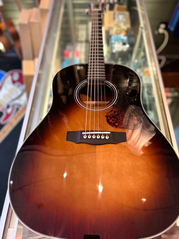 Guild Westerly Collection DS-240 Memoir Sitka Spruce / Mahogany Dreadnought 2025 Vintage Sunburst image 1