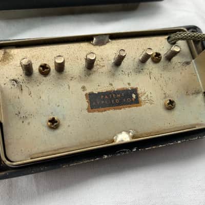 Gibson PAF 1958 / 59 - Unsealed Double white PAF set Nickel imagen 15