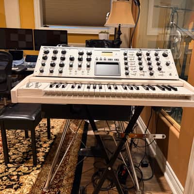 Moog Minimoog Voyager 2015 - Lunar White image 17
