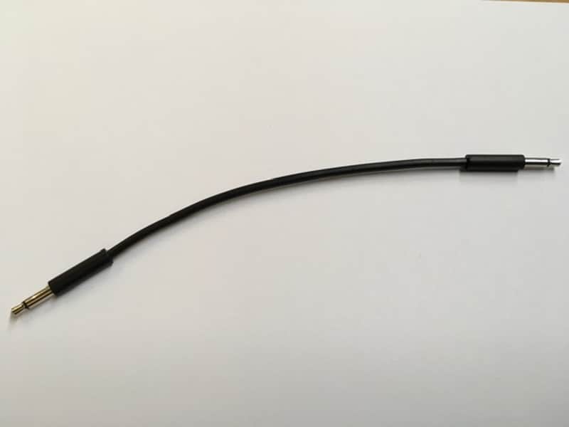 Skin Eurorack Patch Cables 15cm Black image 1
