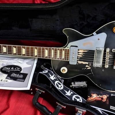 Gibson Les Paul Neil Young "Old Black" Style Replica Relic W/ Case Heavy Aged From Dax&Co. W/ COA! image 3
