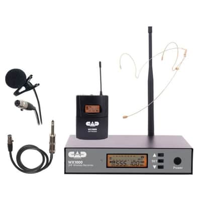 CAD Audio WX1000BP 100 Channel UHF Wireless Body Pack Mic System image 3