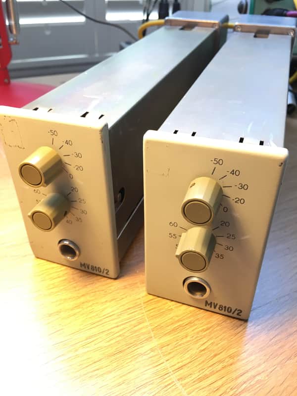 RFT MV810/2 microphone preamps image 1