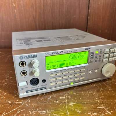 Yamaha MU2000EX tone generator Extended Edition GM GS XG GM2 New battery