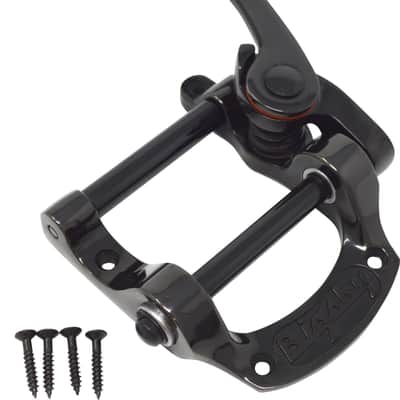 Bigsby B5B Vibrato/Tremolo Tailpiece, Black image 2