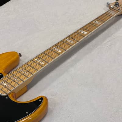 Fender Squire Vintage Modified Jazz Bass 77 2018 - Amber image 3