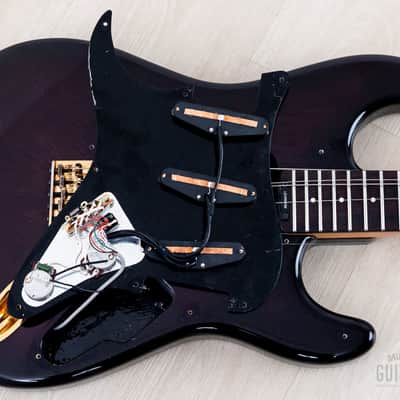 1989 Levinson Blade R3 S-Style Superstrat SSS Misty Violet image 17