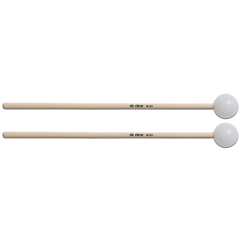 VIC FIRTH M63 CORPSMASTER KEYBOARD - POLY BALL - MEDIUM image 1