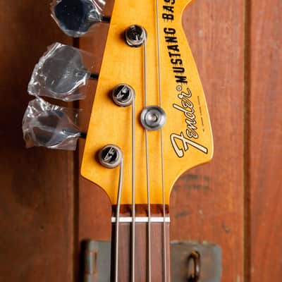 Fender Vintera II '70s Competition Mustang Bass Guitar Competition Orange image 3