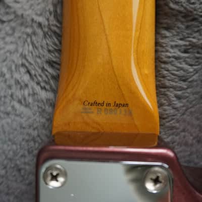 Fender ST62-80TX 04-05 - Burgundy Mist Japan - Matching Headstock image 16