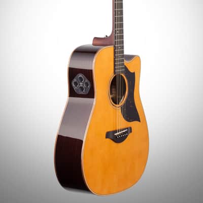 Yamaha A5R Dreadnought Acoustic Guitar (with Case) image 5