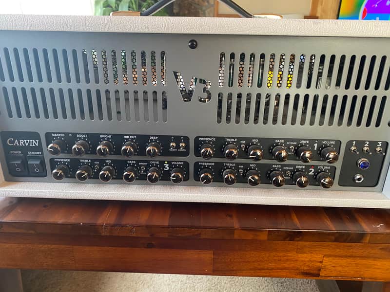 Carvin V3 3-Channel 100-Watt Tube Guitar Amp Head | Reverb