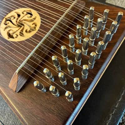 Left-Handed Bob Rigaud Stringworks Bowed Psaltery 1995 image 4