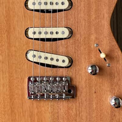 Sawtooth Natural Series Mahogany 24-Fret Electric Guitar image 3