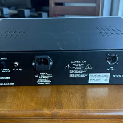 Universal Audio 6176 Channel Strip 2007 - Silver image 3