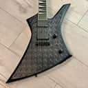 Jackson USA Custom Shop KE2TD Kelly Black with Anodized Diamond Plate