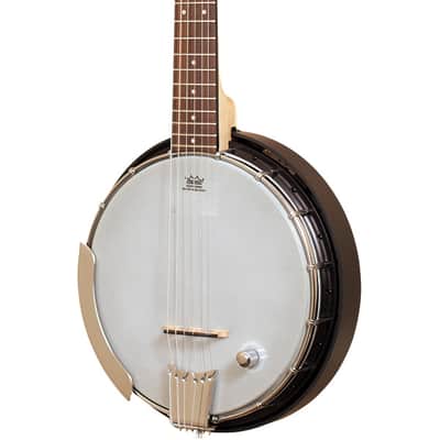 Gold Tone AC-6+/L Acoustic Composite Banjo Guitar(Banjitar) w/Pickup & Gig Bag For Left Hand Players image 1