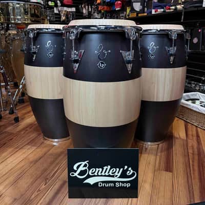 *WOW!* LP Latin Percussion E-Class Quinto/Conga/Tumba Trio Set w/ Signed Heads from Escovedo Family! image 1
