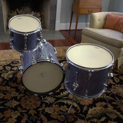 Sonor Special Edition Safari 3-Piece Shell Pack - Galaxy Blue Sparkle image 1