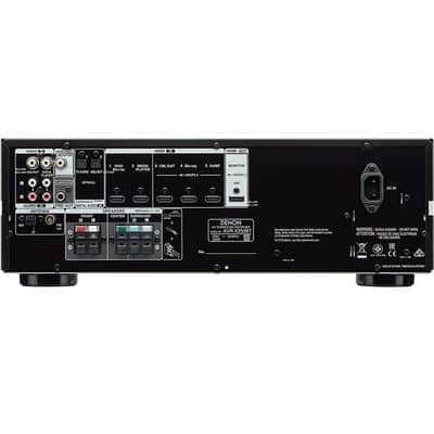 Denon AVR-X250BT black audio video amplifier image 2