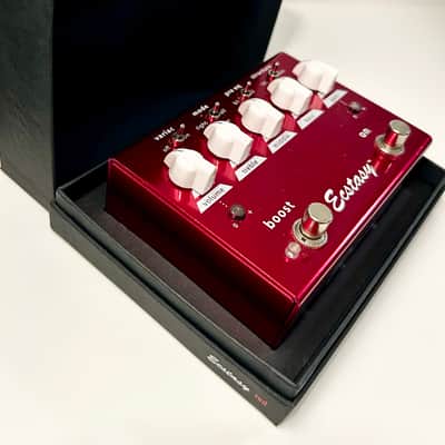 Bogner Ecstasy Red Overdrive w/ Boost 2010s Red image 2