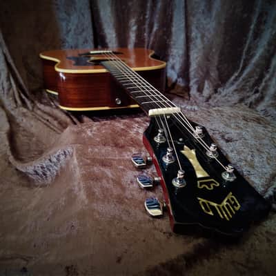 Guild D-50 Dreadnought Acoustic 1974 One Owner! Highly Figured Rosewood Back image 8