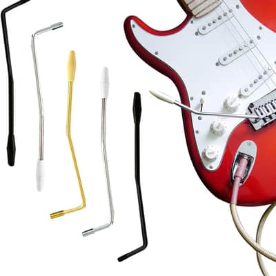 5 Pieces Guitar Whammy Bar,6 mm Thread Tremolo Arm,Tremolo Arm for Electric Guitar Creates Subtle Vibrato,Tremolo Arm with Tip for Stratocaster Electric Guitar Tremolo System(3 Colors) image 1