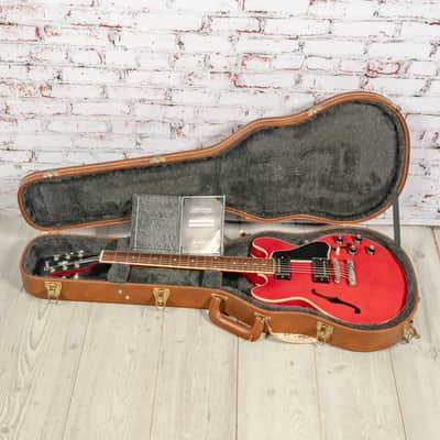 Gibson ES-339 with Dot Inlays 2007 - 2014 Antique Red Cherry USED image 9