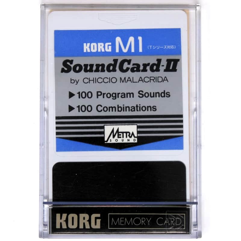 Korg M1 Metra Sound Sound Card II ROM Card Korg M1 & M1R M1-R Chiccio Malacrida image 1