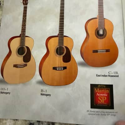 Martin Series 1 Catalog Brochure 1999 D-1 B-1 DC-1R 2R 3R D-12 1E J JC 0000 000 000C OM. 00 image 8