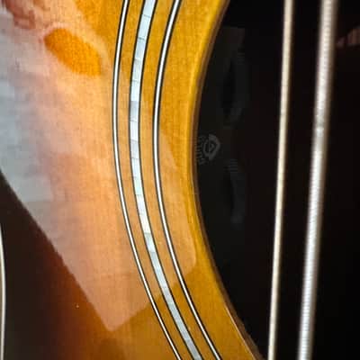 Guild D-2612CE Deluxe 12-String Cutaway Acoustic-Electric Guitar - Antique Sunburst image 7