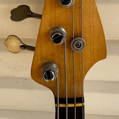 1964 Fender Jazz bass pre-CBS - black image 7